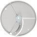 a white plastic lid with a circle in the middle