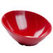 A red GET Red Sensation slanted catering bowl.