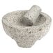 A Fox Run stone mortar and pestle.