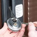 a close-up of a lock