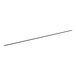 A line drawing of a long black stick.