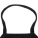 A black Chef Revival bib apron with three pockets.
