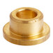 A gold brass bushing for a Moffat door hinge.