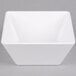 An American Metalcraft white square melamine bowl.