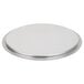 A Vollrath Torogard aluminum pan lid on a stainless steel pan.