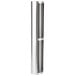 A silver stainless steel Vollrath two-tier lid holder.