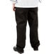 a person wearing black pants