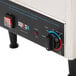 close-up of a benchmark machine
