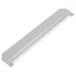A white metal blade with teeth for a Benriner Mandoline.