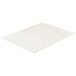 A white rectangular tray with a handle.