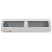 Schwank AC-JE24-20 24 inch Surface Mounted Drive-Thru Window Air Curtain with Electric Heater - 208V, 1 Phase, 1.13 / 2.25 kW