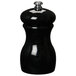 A Fletchers' Mill Marsala black pepper mill with a silver top.