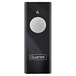 A black rectangular Quartet laser pointer with a white circle on it.