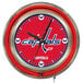 A red and white Holland Bar Stool Washington Capitals neon clock.