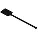 A black rectangular stirrer with a long handle.