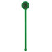 A green WNA Comet stirrer disc with a black logo.