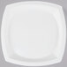 Dart Solo 10PSC-2050 Bare 10 inch Square Compostable Sugarcane Plate - 500/Case