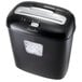 a black and silver shredder