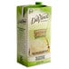 A white carton of DaVinci Gourmet Caribbean Colada Real Fruit Smoothie Mix.