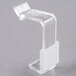 Snap Drape LV Clear Plastic Table Skirt Clip with Velcro® Attachment - 100/Bag