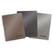 Cambridge Limited 45015 Wirebound Assorted Color 9 1/2 inch x 7 1/4 inch Legal Ruled Business Notebook - 3/Pack