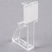 Snap Drape EV Clear Plastic Table Skirt Clip with Velcro® Attachment - 100/Bag