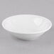 A Libbey bright white porcelain fruit bowl.