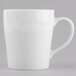 World Tableware SYM-12 Porcelana 12 oz. Bright White Porcelain Seygo Mug - 12/Case