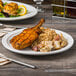 a plate of food on a table