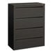 HON 794LS 700 Series Charcoal Four-Drawer Lateral Filing Cabinet - 42" x 19 1/4" x 53 1/4" Main Thumbnail 1