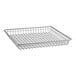 A Clipper Mill stainless steel wire grid basket.