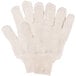 A pair of white Cordova terry baker gloves.