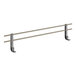 A pair of metal rods with a metal bar in the middle.