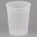 Pactiv/Newspring SD5032Y 32 oz. Translucent Round Deli Container - 480/Case