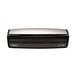 A black and silver Fellowes Jupiter 2 laminator.