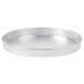 An American Metalcraft round silver aluminum pizza pan.