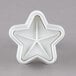 a white star shaped object