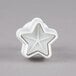 a white star shaped object