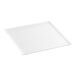 A white square ceramic base for an Amana commercial microwave.