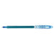 A Pilot Neo-Gel blue pen with a blue cap.