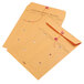 Two Universal Kraft string and button interoffice envelopes with a string on one of them.