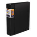 Stride 29031 QuickFit 11 inch x 8 1/2 inch Black Non-View Deluxe Commercial Binder with 2 inch Slant Rings