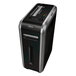 A black and silver Fellowes Powershred 125Ci paper shredder.