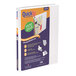 Stride 87000 QuickFit 11 inch x 8 1/2 inch White View Binder with 5/8 inch Slant Rings