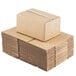 A stack of Kraft cardboard shipping boxes.