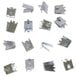 A set of metal True shelf clips.