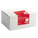 A white Universal business envelope box with a red label.