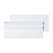 Two white Universal #10 business envelopes with self-sealing adhesive strips.