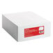 A white Universal business envelope box with a red label.