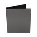 A black Universal Economy non-stick view binder with round rings.